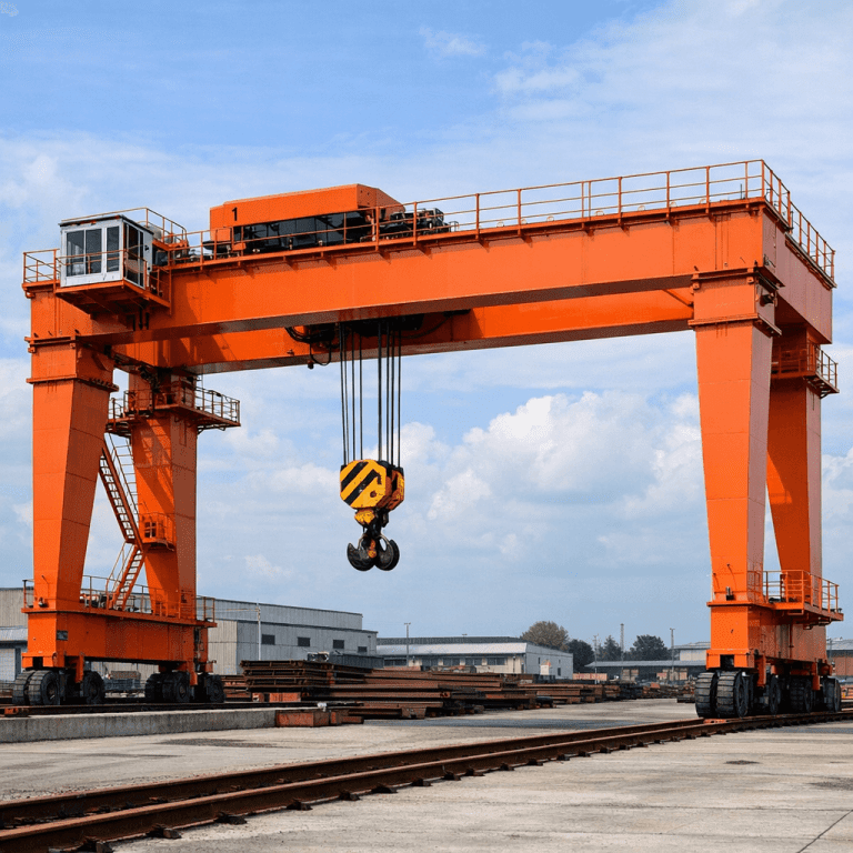 Heavy-duty double girder gantry crane