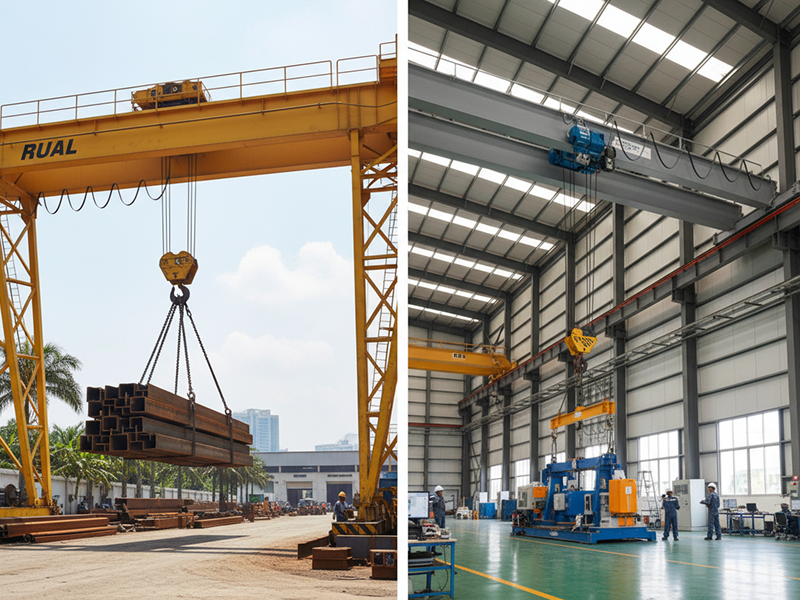 Gantry Crane vs Overhead Crane Malaysia: Which Lifting System Is Right for You?